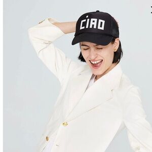 Clare V CIAO Trucker Hat